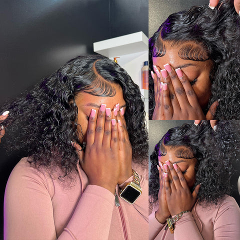 10A Brazilian Lace Front Bob Wig
