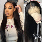 Transparent Lace Front Brazilian Straight