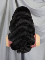 6x4 Density Virgin Vietnamese Raw Hair Transparent Lace Front Pre-Plucked Bleached Knots