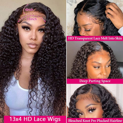 Lace Front Deep Wave Wig