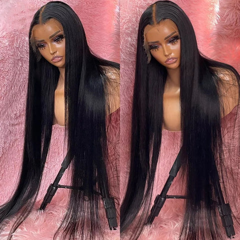 Transparent Lace Front Brazilian Straight